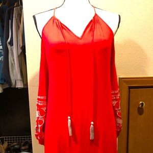 LUSH.Womens Red  top